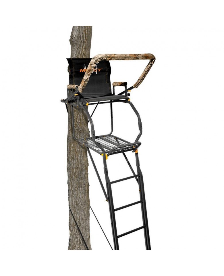 20 ft. The Skybox Deluxe 1-Person Deer Hunting Ladder Tree Stand